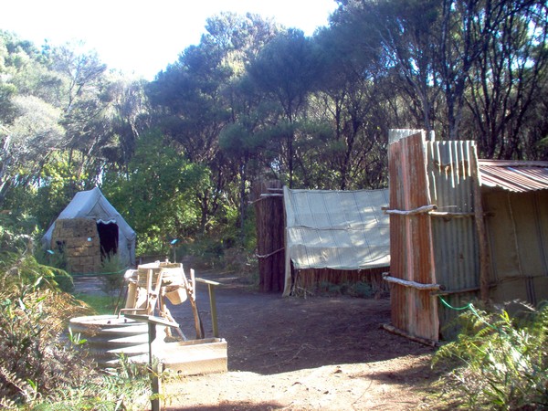 Capitalising on New Zealand's rich kauri milling and gum heritage &#8211; Gumdigger's Park tourist attraction in Northland. 